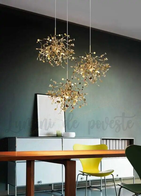Pendul LED Diva Gold