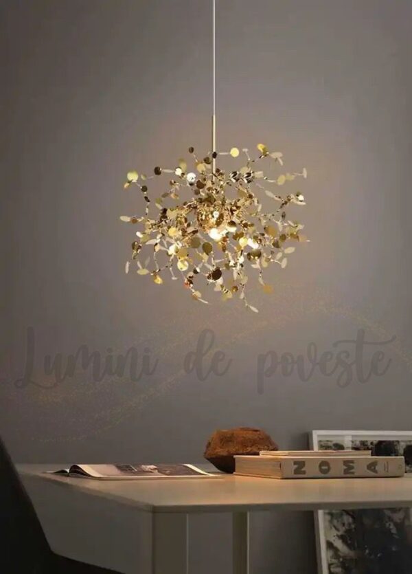 Pendul LED Diva Gold