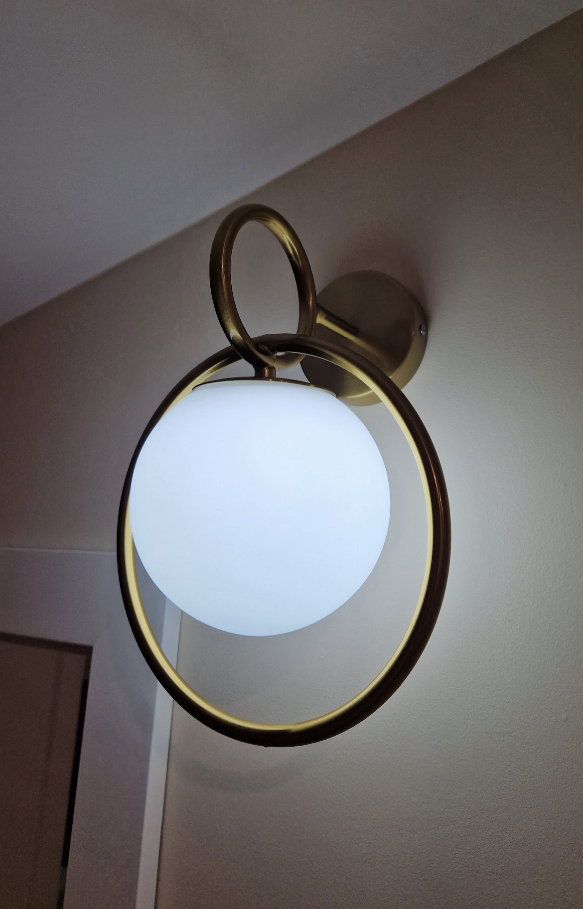 Aplica LED Moon Round Gold photo review
