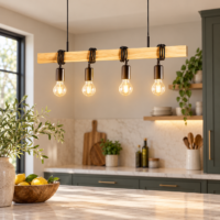 Lustra Vintage Wood 4