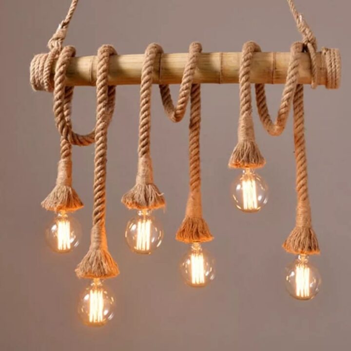 lustra Retro Rope 6
