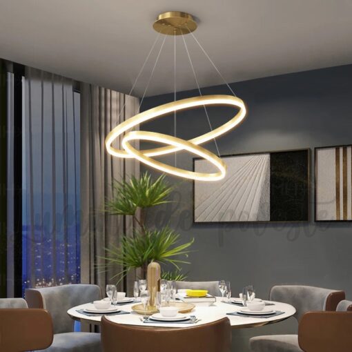 candelabru minimalist gold 2 60+40
