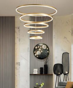 candelabru led minimalist gold 5