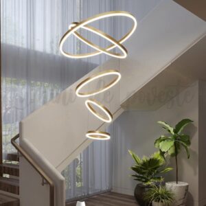 candelabru led minimalist gold 5