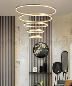 candelabru led minimalist gold 5