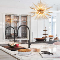 Lustre LED bucatarie