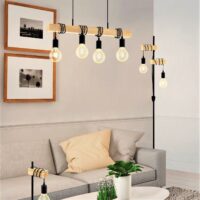 lustra vintage wood 4