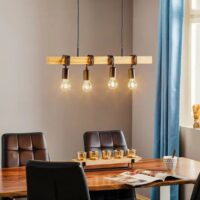 lustra vintage wood 4