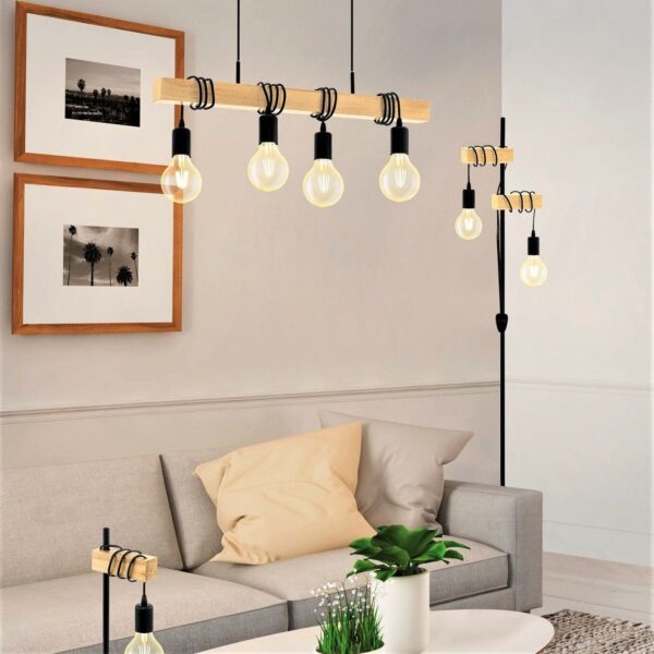 lustra vintage wood 4