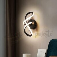 Aplica LED 20W Black Eternity