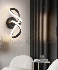 Aplica LED 20W Black Eternity