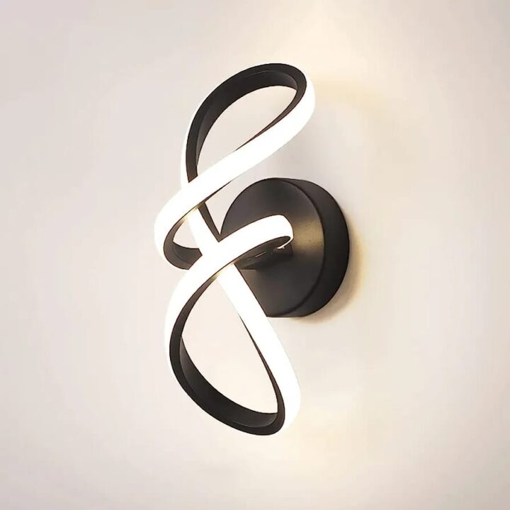 Aplica LED 20W Black Eternity