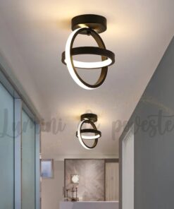 Aplica LED 23W Mega Circle Black