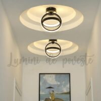 Aplica LED 23W Mega Circle Black