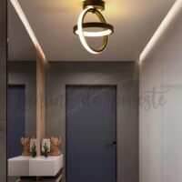 Aplica LED 23W Mega Circle Black