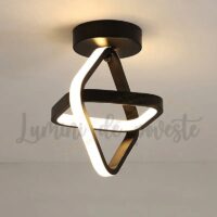 Aplica LED 26W Mega Traditionalist Black
