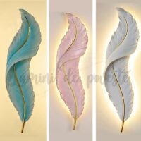 Aplica LED 36W Blue Feather Mini