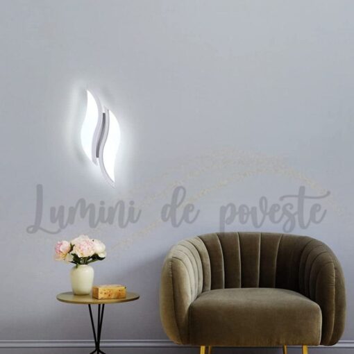 Aplica LED 8W Bound White