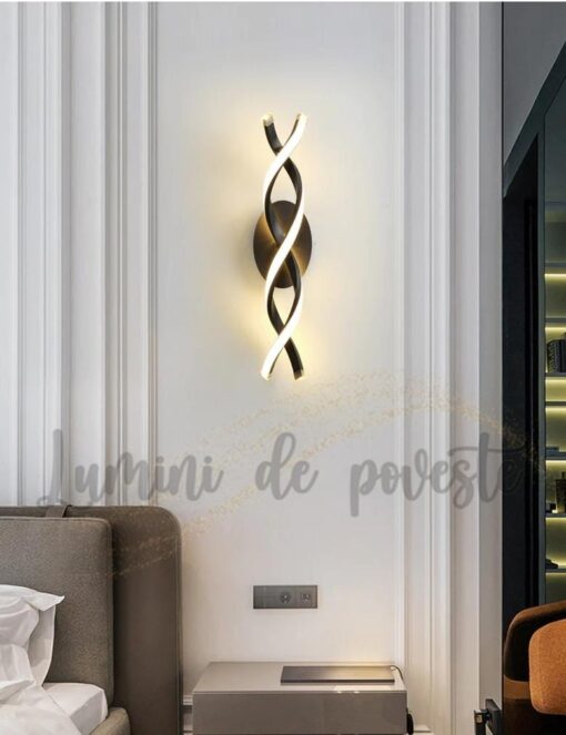 Aplica Led Curly