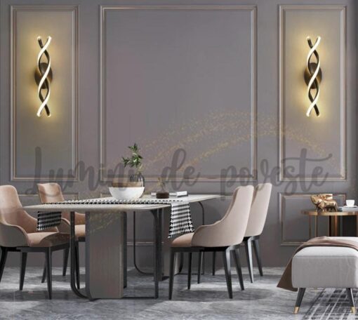 Aplica Led Curly