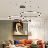 Candelabru LED 208W Minimalist Maro 40+60+80