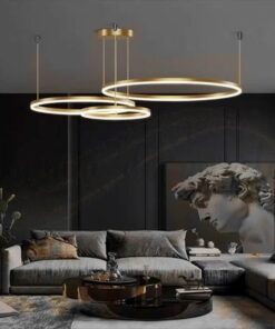 Candelabru LED 148W Minimalist Gold 30+40+60