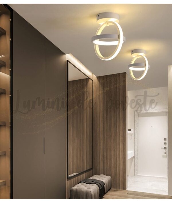 Aplica LED 23W Mega Circle White