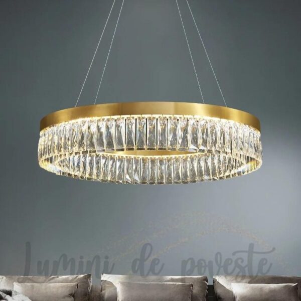 Candelabru LED 56W Krystal Minimalist 1