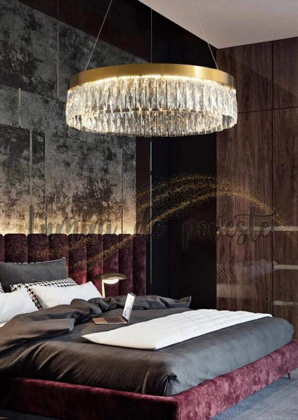 Candelabru LED 56W Krystal Minimalist 1