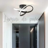 Aplica LED 24w Infinity Negru