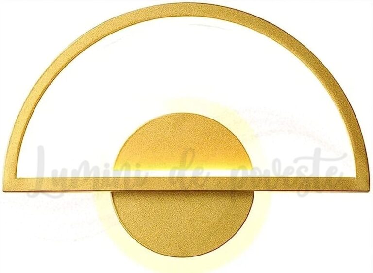 Aplica LED 34W Golden Half