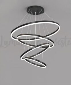 Candelabru LED 288W Minimalist 4 Black