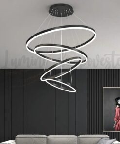 Candelabru LED 288W Minimalist 4 Black
