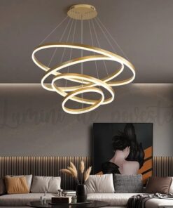 Candelabru LED 288W Minimalist 4 Gold