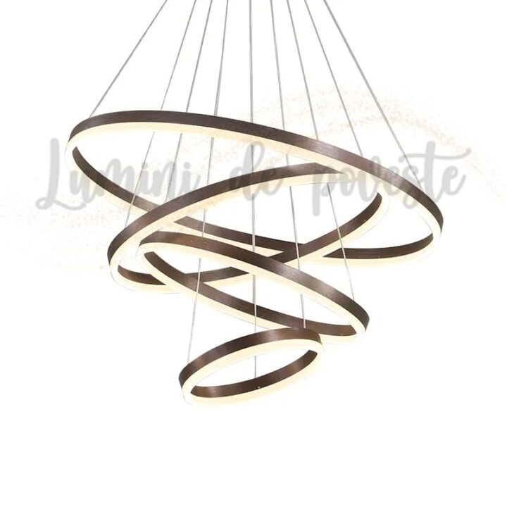 Candelabru LED 288W Minimalist 4 Maro
