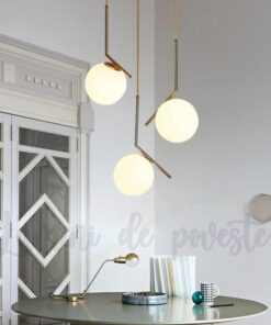 Candelabru Moon Liniar Gold
