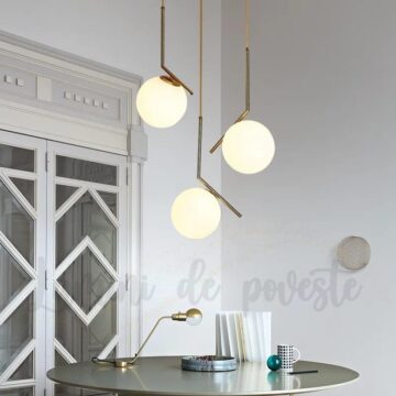 Candelabru Moon Liniar Gold