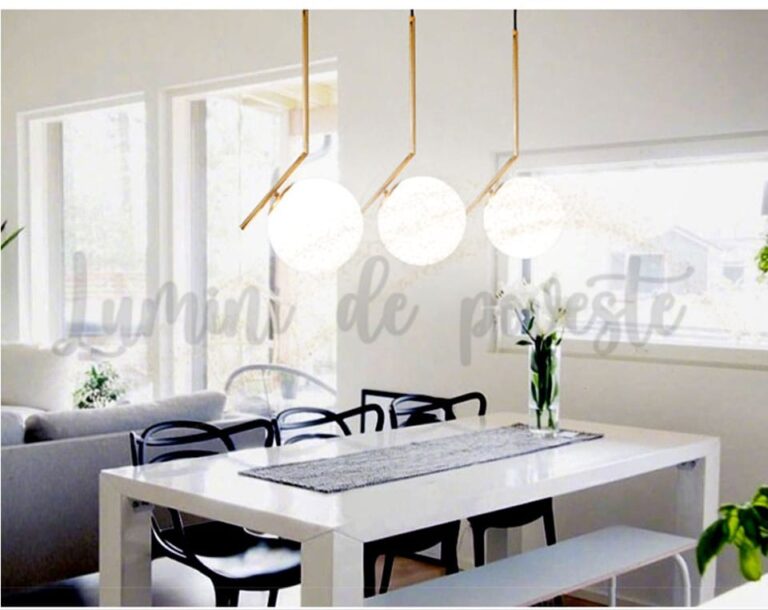 Candelabru Moon Liniar Gold