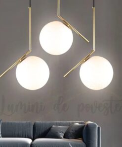 Candelabru Moon Liniar Gold