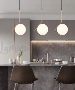 Candelabru Moon Liniar Gold