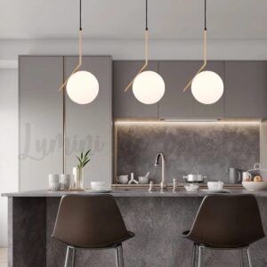 Candelabru Moon Liniar Gold