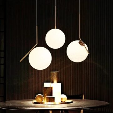 Candelabru Moon Liniar Gold