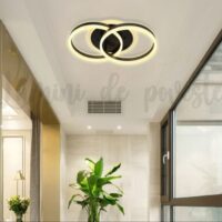 Lustra LED 120W Minimalist 2 Black