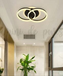 Lustra LED 120W Minimalist 2 Black
