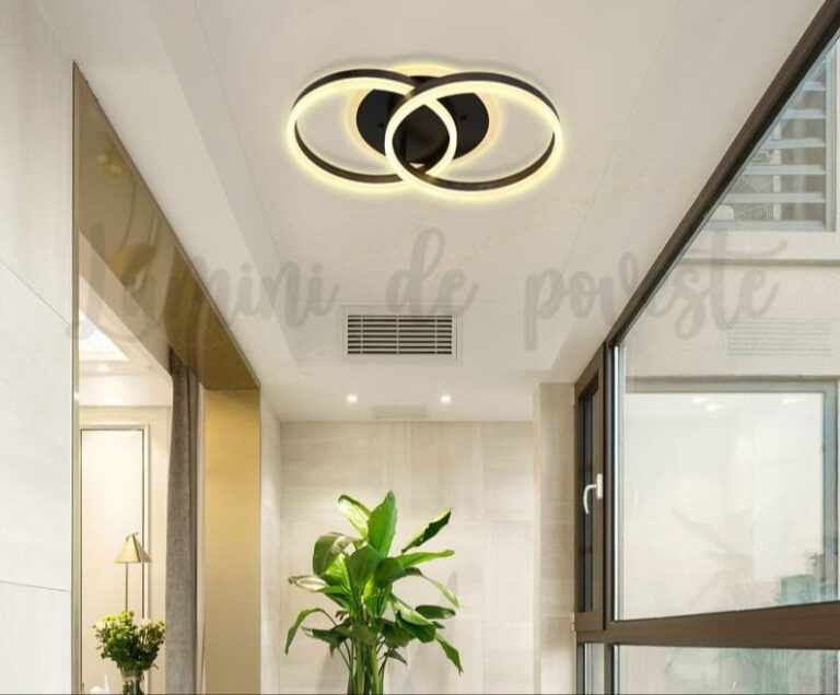 Lustra LED 120W Minimalist 2 Black