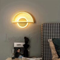 Aplica LED 34W Golden Half