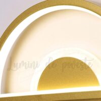 Aplica LED 34W Golden Half