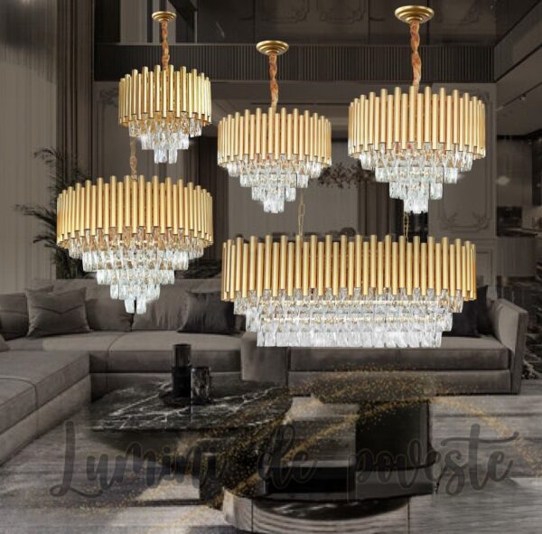 Candelabru Dynasty Gold