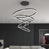 Candelabru LED 288W Minimalist 4 Black