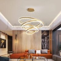 Candelabru LED 288W Minimalist 4 Gold